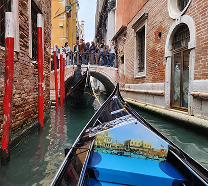 Boating in Venice