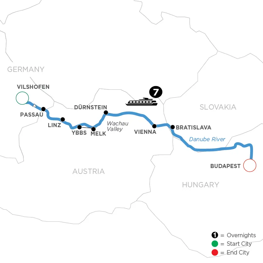 Cruise map