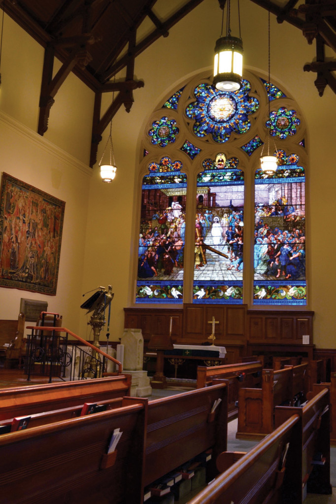 St Paul stained glass